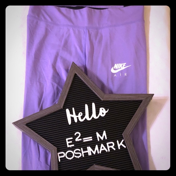 nike air purple leggings